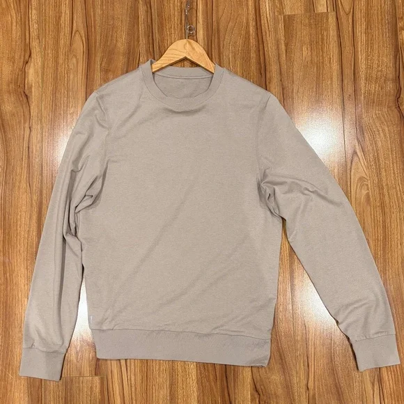 Vuori Ponto Performance Crew Men’s Dark Salt Heather - Picture 1 of 4